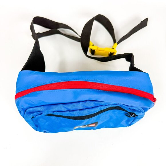 Adidas Lego Blue Waist Bag Fanny Pack Adjustable Strap 2021 Limited Edition - Picture 3 of 8